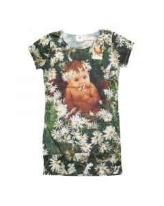 Maglia lunga mezza manica donna cotone Anne Geddes Taglia L primavera estate