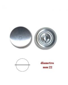 Anime bottoni con gambo diametro 22 mm scatola da 250 pezzi / 2030/6/22