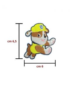 Applicazione adesiva e termoadesivatessuto paw patrol / 5165