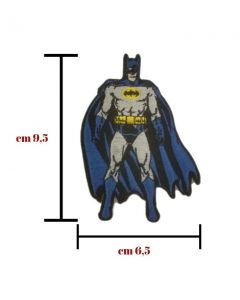 Applicazione termoadesiva batman confezione da 1 pezzo / 9566