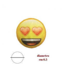 Applicazione termoadesiva emoji confezione da 1 pezzo / 9966