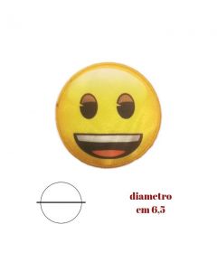 Applicazione termoadesiva emoji confezione da 1 pezzo / 9968