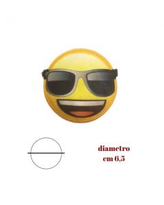 Applicazione termoadesiva emoji confezione da 1 pezzo / 9969