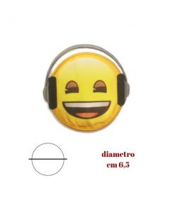 Applicazione termoadesiva emoji confezione da 1 pezzo / 9970