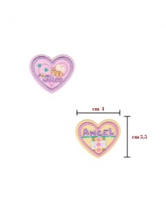 Applicazione termoadesiva tessuto confezione da 3 pezzi / 7827