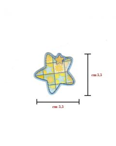 Applicazione termoadesiva tessuto confezione da 3 pezzi / 8126