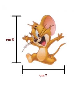 Applicazione termoadesiva topolino confezione da 3 pezzi /  9265