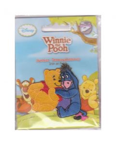 Applicazione termoadesiva winnie the pooh  h cm 5 l cm 5 confezione da 3 pezzi / 065