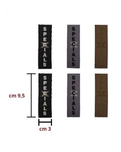 Applicazione termoadesivaconfezione da 6 pezzi / apu01084