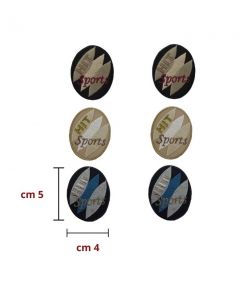 Applicazione termoadesivaconfezione da 6 pezzi / apu01537