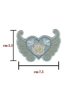 Applicazione termoadesivatessuto confezione da 3 pezzi /7532