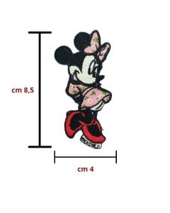 Applicazione termoadesivatessuto minnie / 9441