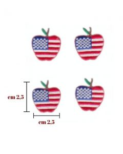 Applicazione termoadesivetessuto busta da 4 pezzi  / 1834