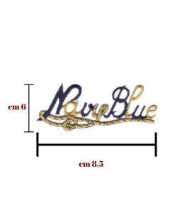 Applicazione termoadesivetessuto confezione da 1 pezzi / marina