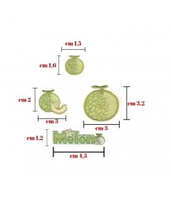 Applicazione termoadesivetessuto set da 4 pezzi  / 100