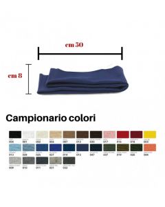 Bordo maglia 96% cotone 4% elastan ripiegato cm 8 x 50 / 128