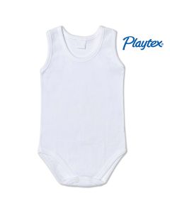 Body neonato canotta cotone Playtex body spalla larga 100% cotone