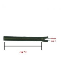 Chiusura ottone antico 70 cm cursore singolo  catena 5 divisibile