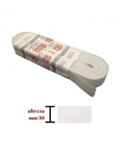 Elastico gallone mm 30 pezza da 10 mt/ 822/30