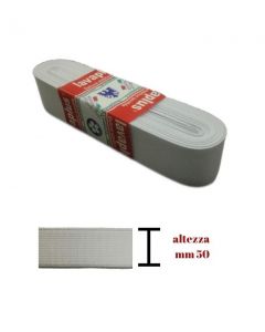 Elastico gallone mm 50 pezza da 10 mt lavaplus / 9140/50