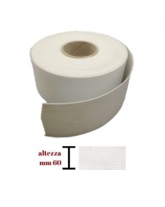 Elastico gallone mm 60 pezza da 10 mt/ 822/60