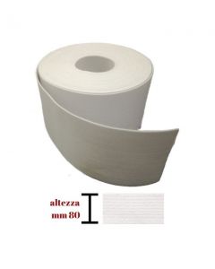 Elastico gallone mm 80 pezza da 10 mt/ 850/80