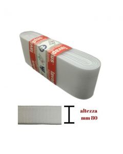 Elastico gallone mm 80 pezza da 10 mt lavaplus / 9140/80