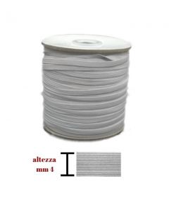 Elastico h 0-4 cm rotolo da 100 mt / n 08