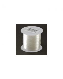 Filo elastico trasparente in silicone 0-4 mm rotolo da 100 mt / k866