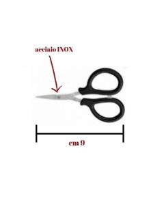 Forbicine da ricamo professionali con manico in plastica lunghezza cm 9 / 240/1/3-5