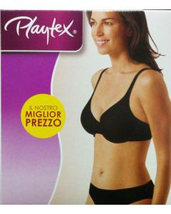 Reggiseno Playtex Push-up Miglior Prezzo Bianco Nero Pelle