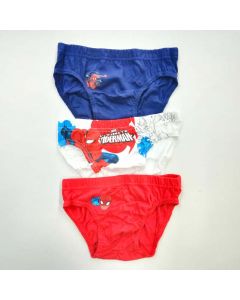 Slip bimbo bambino cotone Spiderman fantasia assortiti