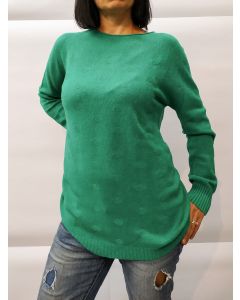 sandai maglia manica lunga donna - Taglia L - colore verde