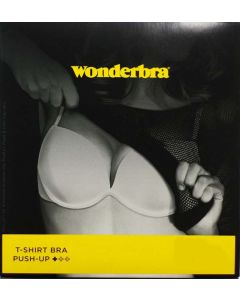 Reggiseni WONDERBRA T-SHIRT BRA push up W05EU 1 bianco + 1 nero 