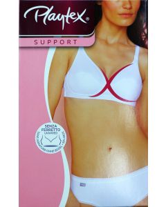 Reggiseno Playtex Basic Micro Support classic Bianco e Nero