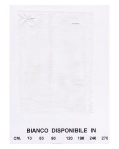 Lino bisso 160 cm 180 bianco / bellora