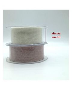 Nastro glitterato smile altezza cm 4 rotolo da 20 metri / v171/40