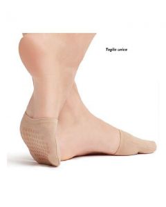 Puntali cotone 72% poliamide 22% elastam 2% con plantarinoantiscivolo confezione da 12 paia / 666