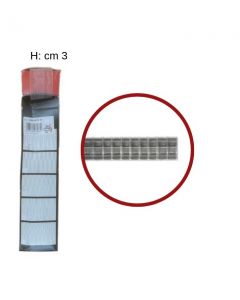 Riloga trasparente dritta cm 3 rotolo da 50 mt / 201/30/tr