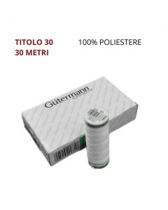 Spoletta 100% poliestere da 30 mt titolo 30 gutermann / m1003 ok