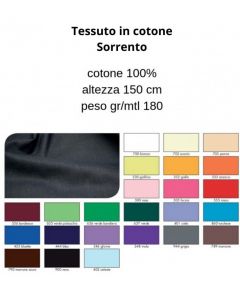 Tessuto in cotone 100% h 150 / sorrento