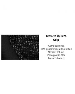 Tessuto in licra stampato  80% poliammide 20% elastan pezza da 10 metri / grip